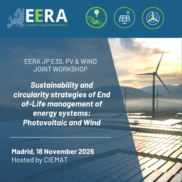 Call for abstracts "Sustainability and circularity strategies of End of-Life management of energy systems: Photovoltaic and Wind"